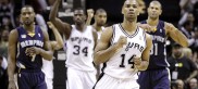 San Antonio Spurs 110, Memphis Grizzlies 103: Neal before Zod! Spurs survive