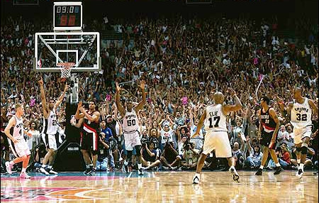 Sean Elliott hits the Memorial Day Miracle, the greatest shot in Spurs history.